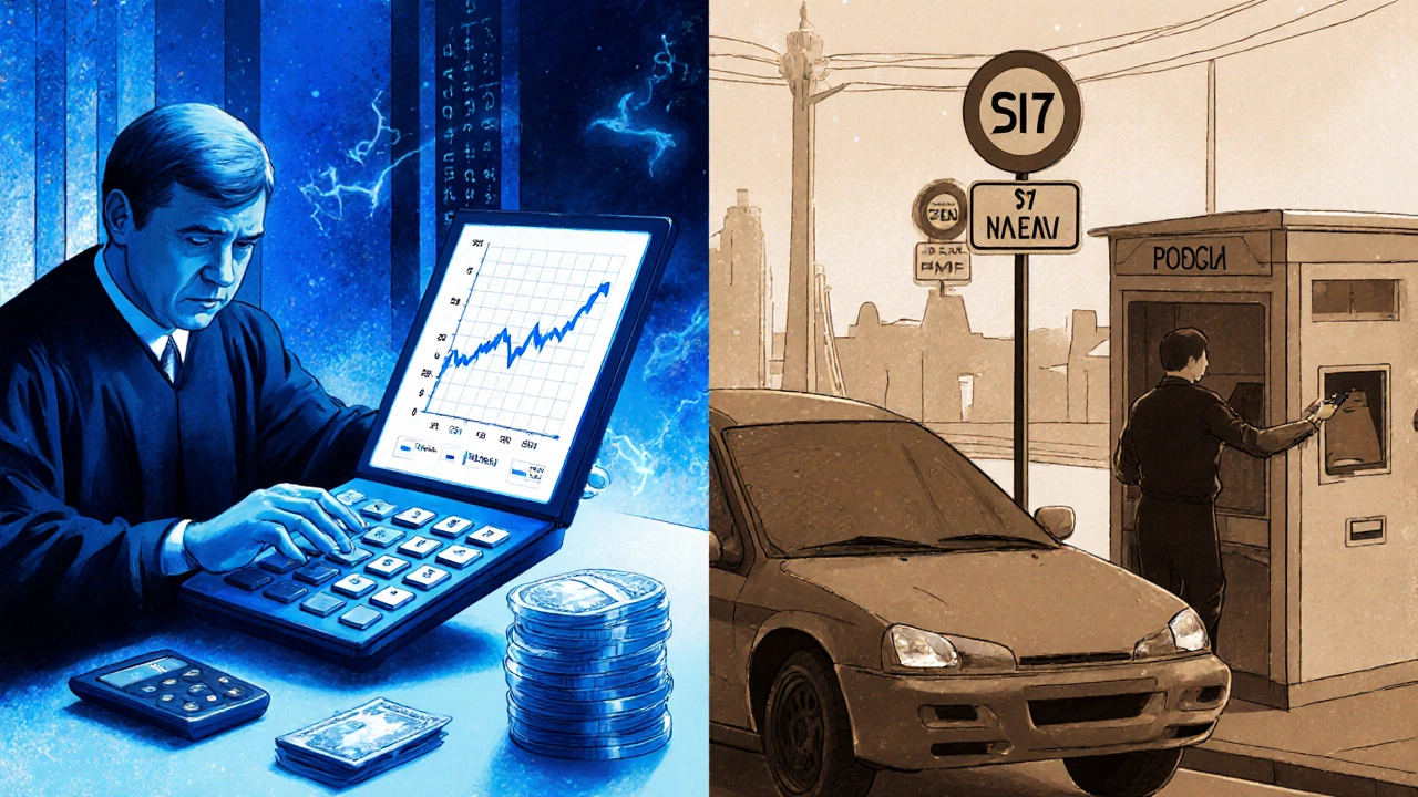 Сравнение штрафов: в Финляндии — расчет по доходу, в России — фиксированная сумма для всех.