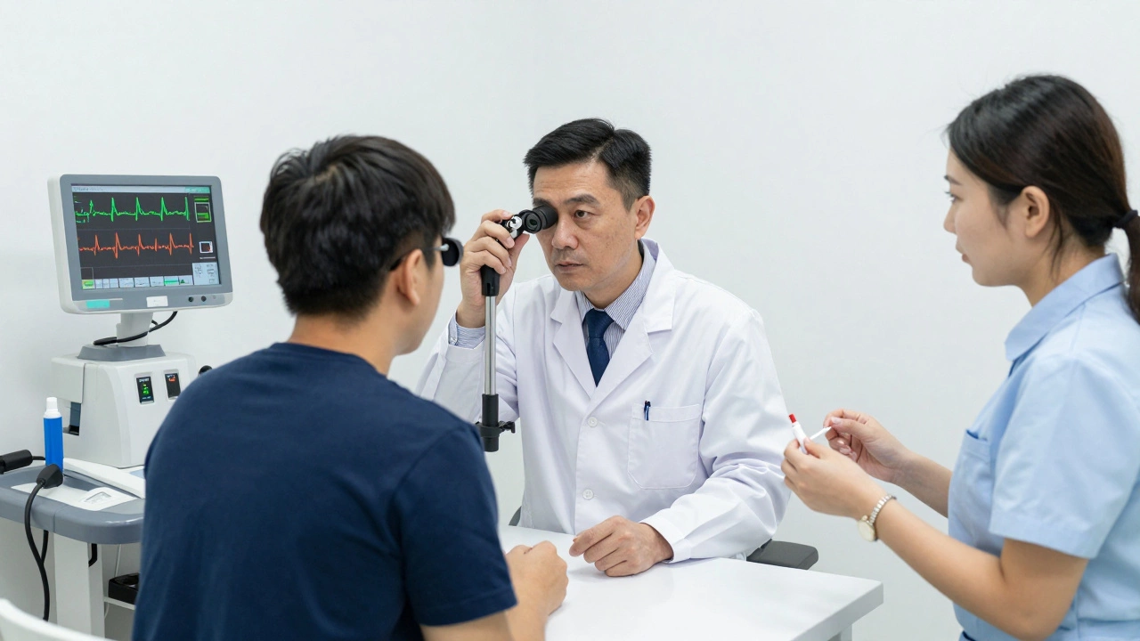 Медицинский осмотр для получения водительских прав в клинике Санкт-Петербурга.