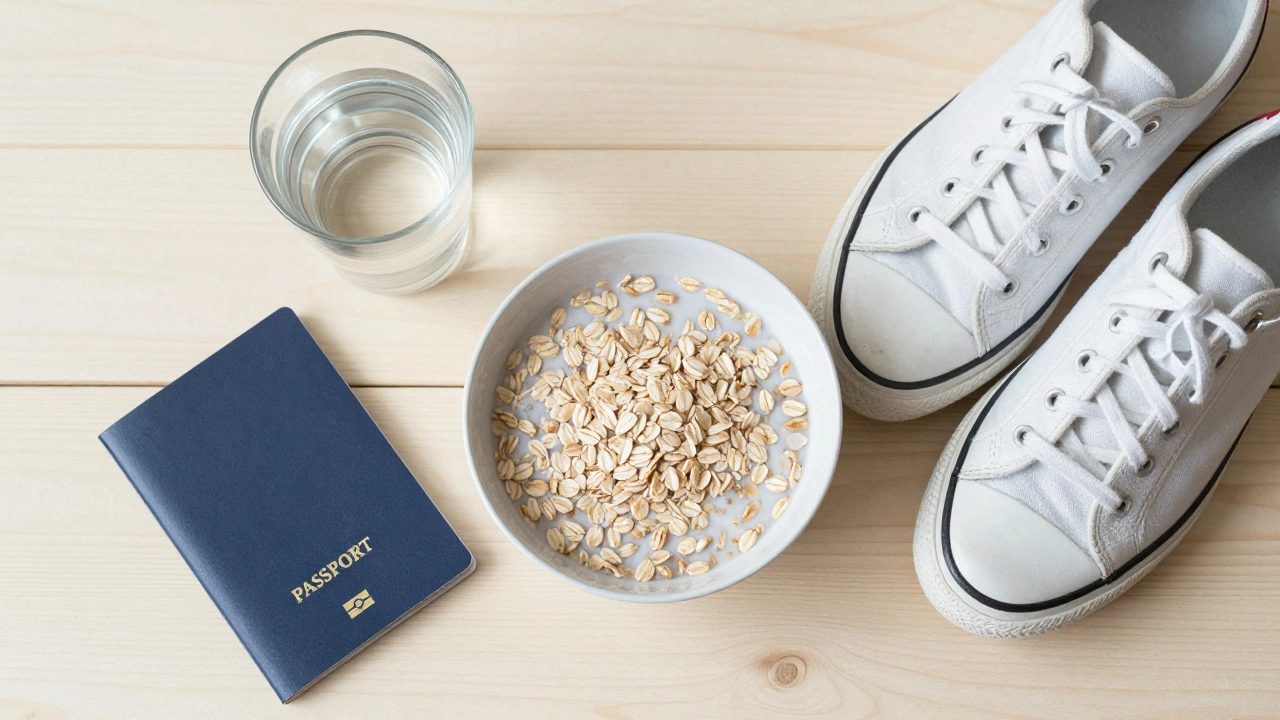 Здоровый завтрак, паспорт и удобная обувь перед экзаменом